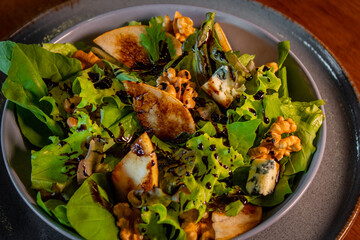 Salada fresca com champignon 