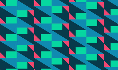 seamless and abstract geometric background pink tosca