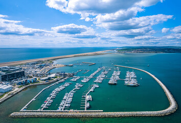 Portland Harbour and Marina, Weymouth, Dorset, England, England