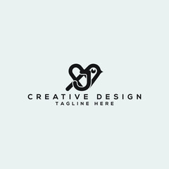 Creative and modern J Letter bird logo design