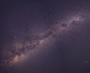 Naklejka na ściany i meble Nightscape of the Milky Way in Australia. 
