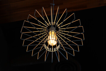 chandelier on the wall