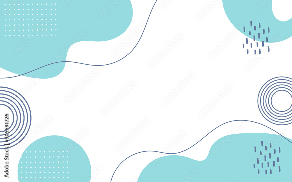 Wall mural abstract creative backgrounds in minimal trendy style with copy space for text.