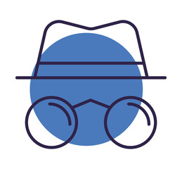 incognito symbol design
