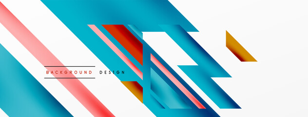 Dynamic lines background. Wallpaper for concept of AI technology, blockchain, communication, 5G, science, business and technology