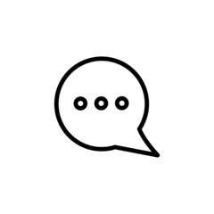 chat talk new icon simple vector