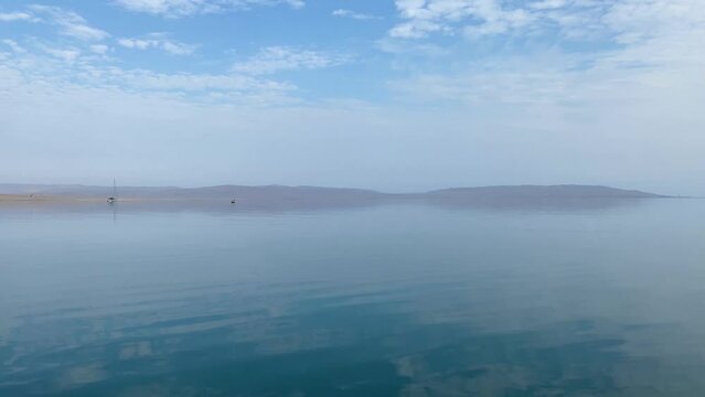 beautiful calm ocean scenery. Relaxing landscape