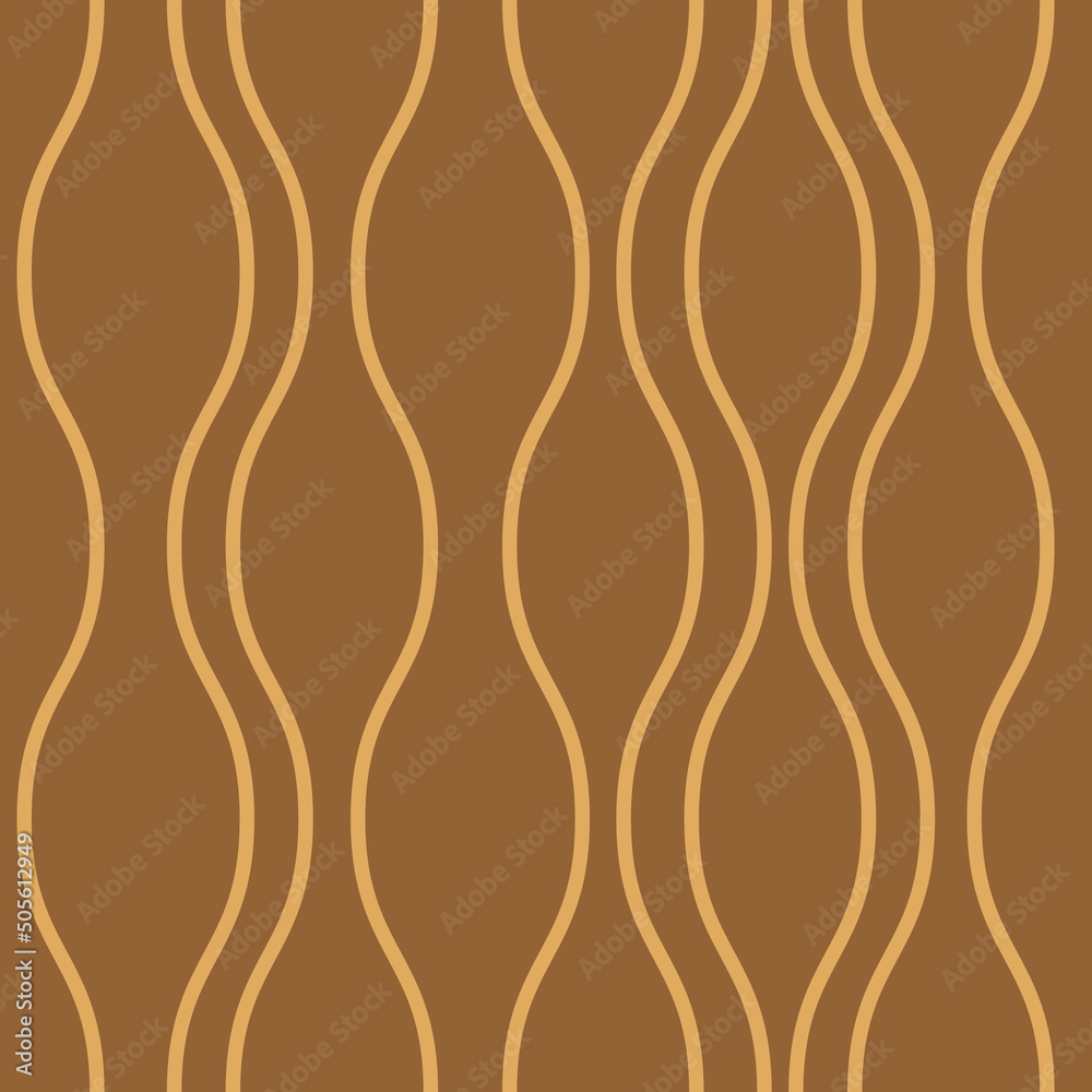 Aufkleber brown abstract vector pattern, seamless repeat
