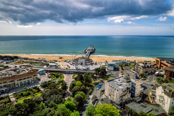 Aerial View of Bournemouth Pier