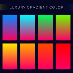 luxury gradient color, gradation, color pallete, luxurious, gradient color, beauty gradient