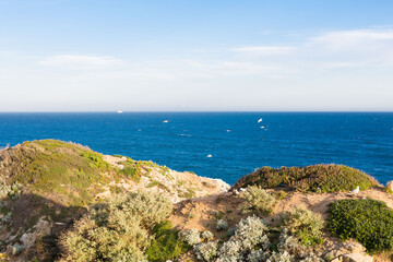 Fototapeta na wymiar Image of the Costa Brava, Mediterranean Sea north of Catalonia, Spain.