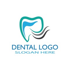 Dental logo Template vector illustration