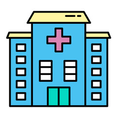 hospital illustration