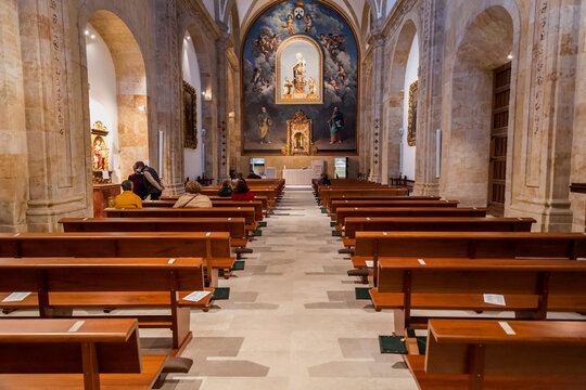 The Church Of The Venerable Third Order Of Carmen In Salamanca, Spain