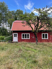 rotes haus, schweden, südschweden, Småland,bauernhof, red cottage, 