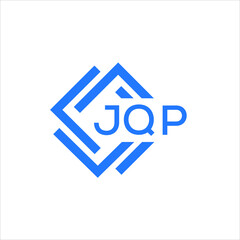 JQP technology letter logo design on white  background. JQP creative initials technology letter logo concept. JQP technology letter design.
