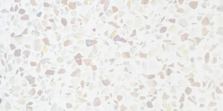 Abstract background with trending fancy seamless terrazzo vector pattern. terrazzo flooring texture polished stone pattern wall and color old surface marble for background image horizontal.
