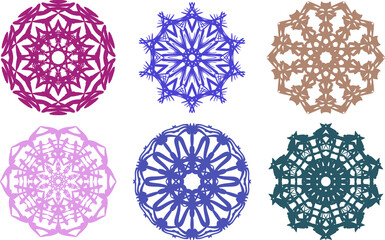 Collection of Pattern Design, decorative element.