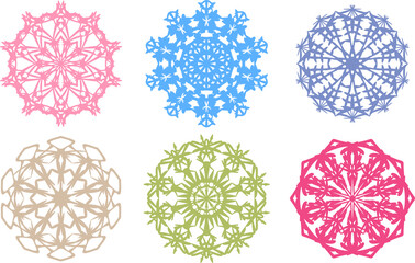 Collection of Pattern Design, decorative element.