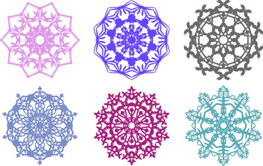 Collection of Pattern Design, decorative element.
