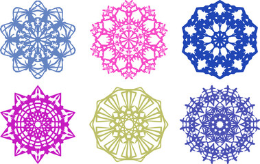 Collection of Pattern Design, decorative element.