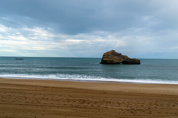 beach and rocks