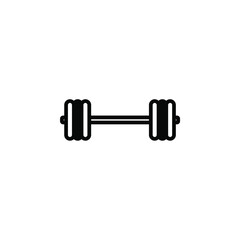 Gym, Fitness, Weight Solid Line Icon Vector Illustration Logo Template. Suitable For Many Purposes.