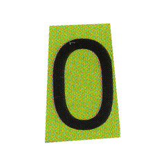 letter o magazine cut out font, ransom letter, isolated collage elements for text alphabet. hand...