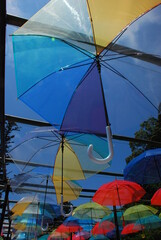 カラフルな傘