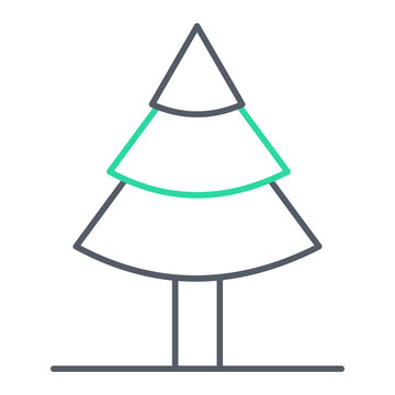 Pine Tress Icon Design