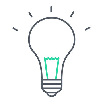 Light Bulb Icon Design