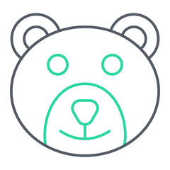 Teddy Bear Icon Design