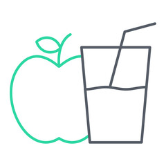 Apple Juice Icon Design