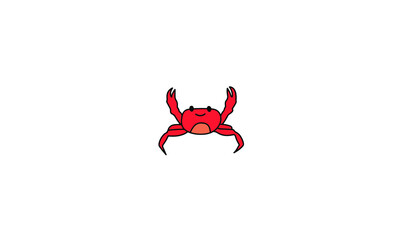 Fototapeta premium crab vector illustration eps8