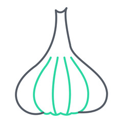 Garlic Icon Design