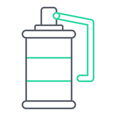 Smoke Grenade Icon Design