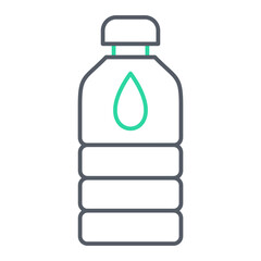 Water Bottle Icon Design