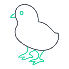 Chick Icon Design