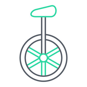 Unicycle Icon Design