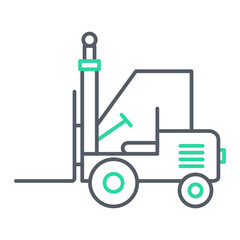 Forklift Icon Design