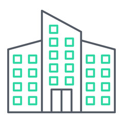 Office Building Icon Design © Muhammad