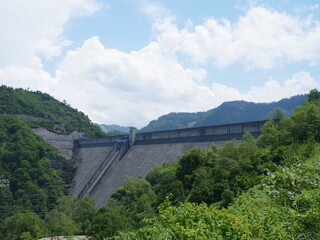 奥只見ダム, Okutadami Dam, Uonuma City, Niigata Prefecture, Japan