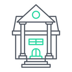 Mansion Icon Design