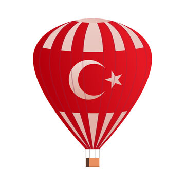Air Balloon Turkey Composition