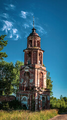 the old Orthodox bell tower