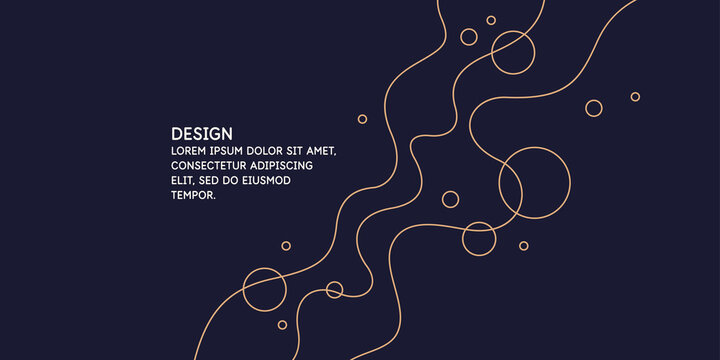 Modern backgrounds with abstract elements and dynamic shapes. Compositions of geometric shapes. Vector illustration.