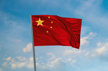 China national flag - 505687370