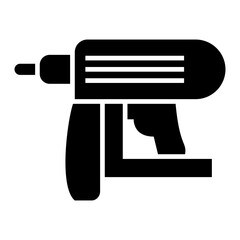 Nail Gun Icon - obrazy, fototapety, plakaty