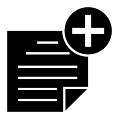 Obraz premium Add Notes Icon