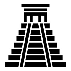 Maya Pyramid Icon